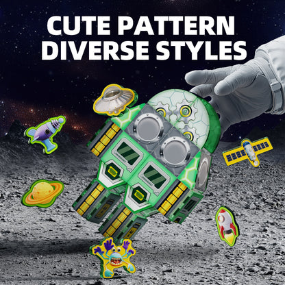 Galaxy Builder Magnetic Tiles