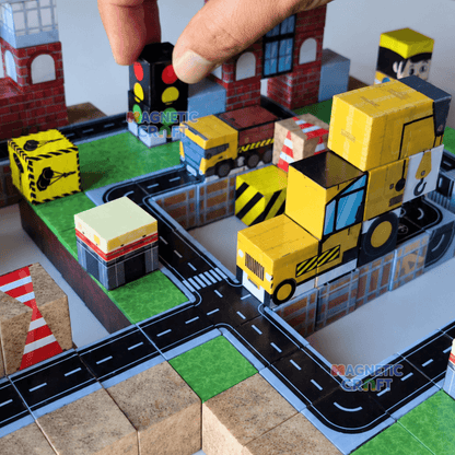 Construction World 100 PCS Magnetic Cubes