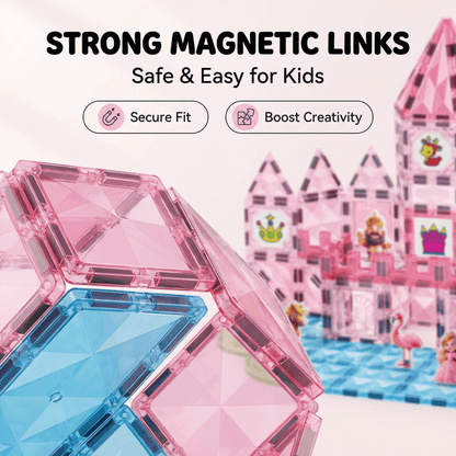 Princess Watercolour Magnetic Tiles