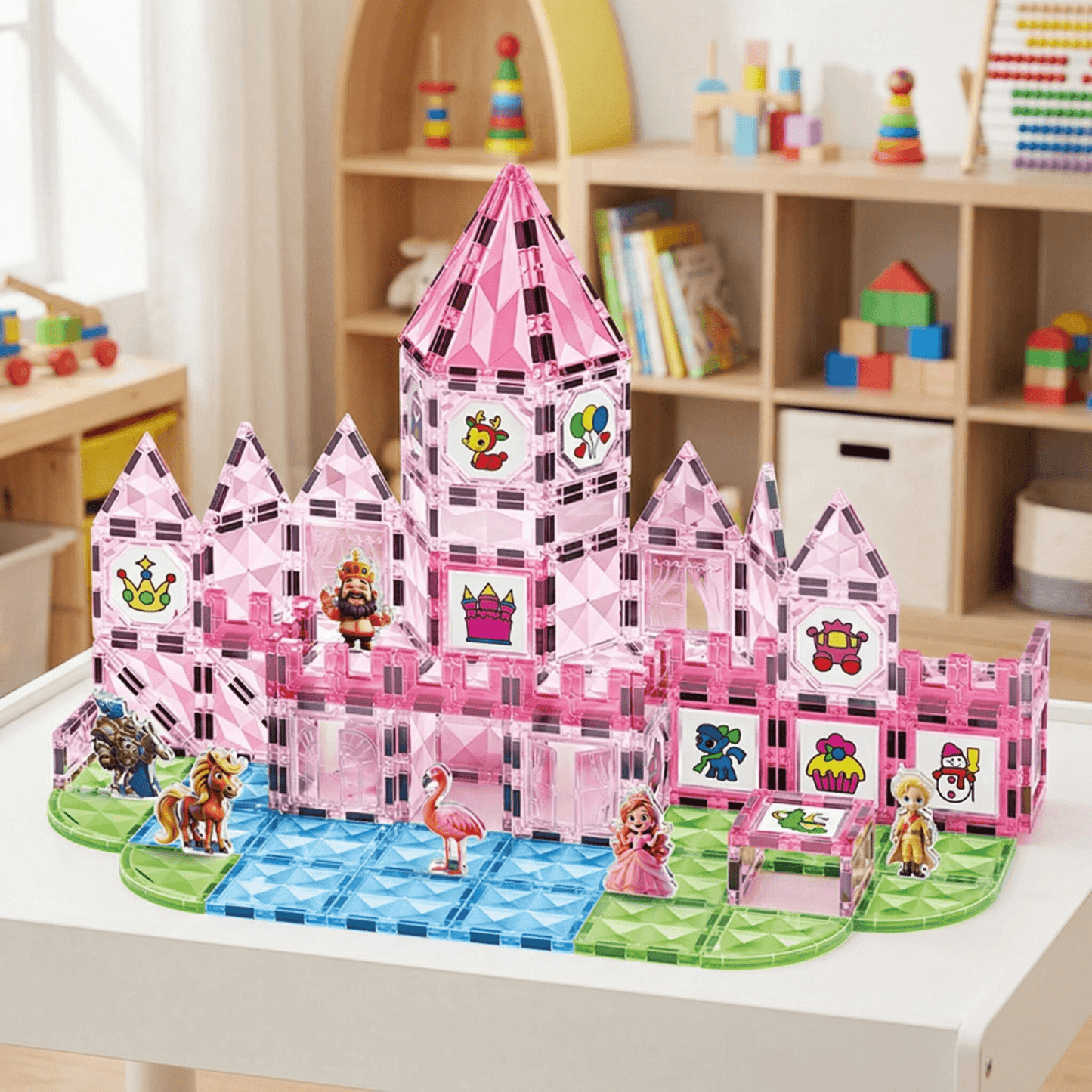 Princess Watercolour Magnetic Tiles