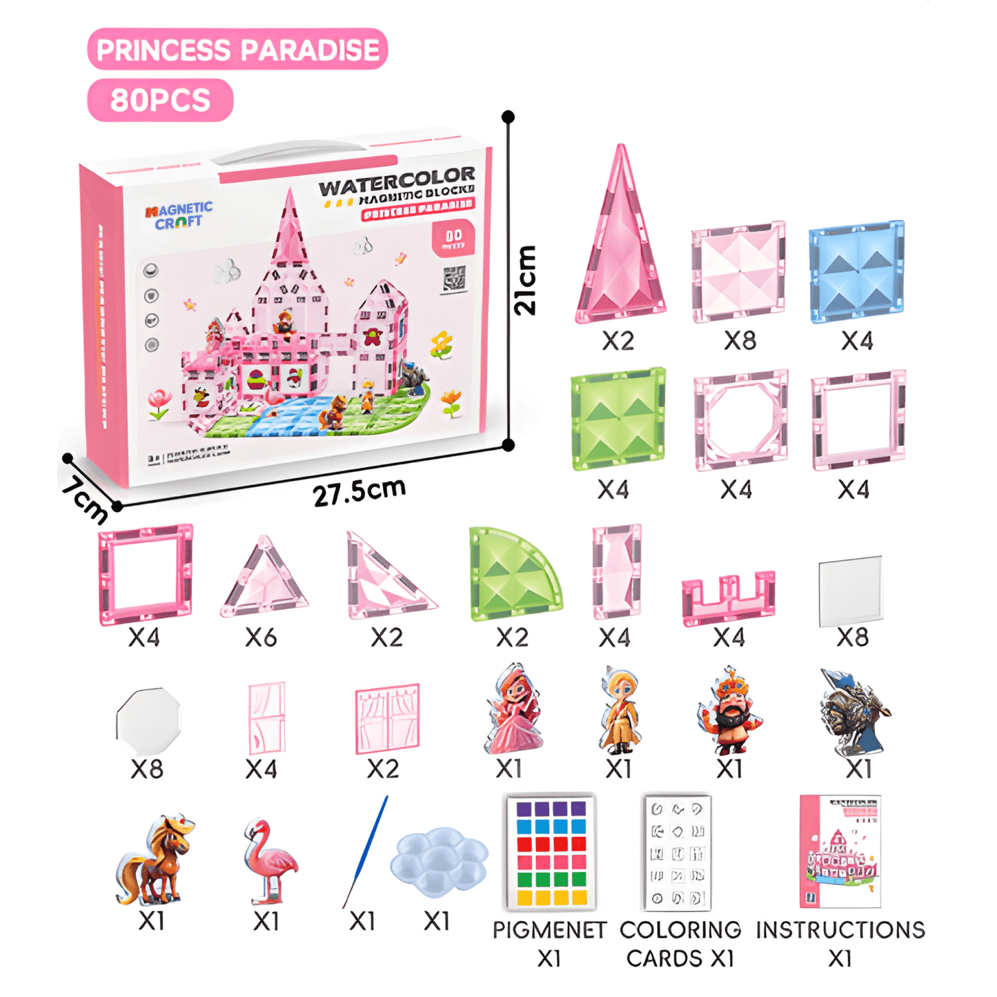 80 pieces