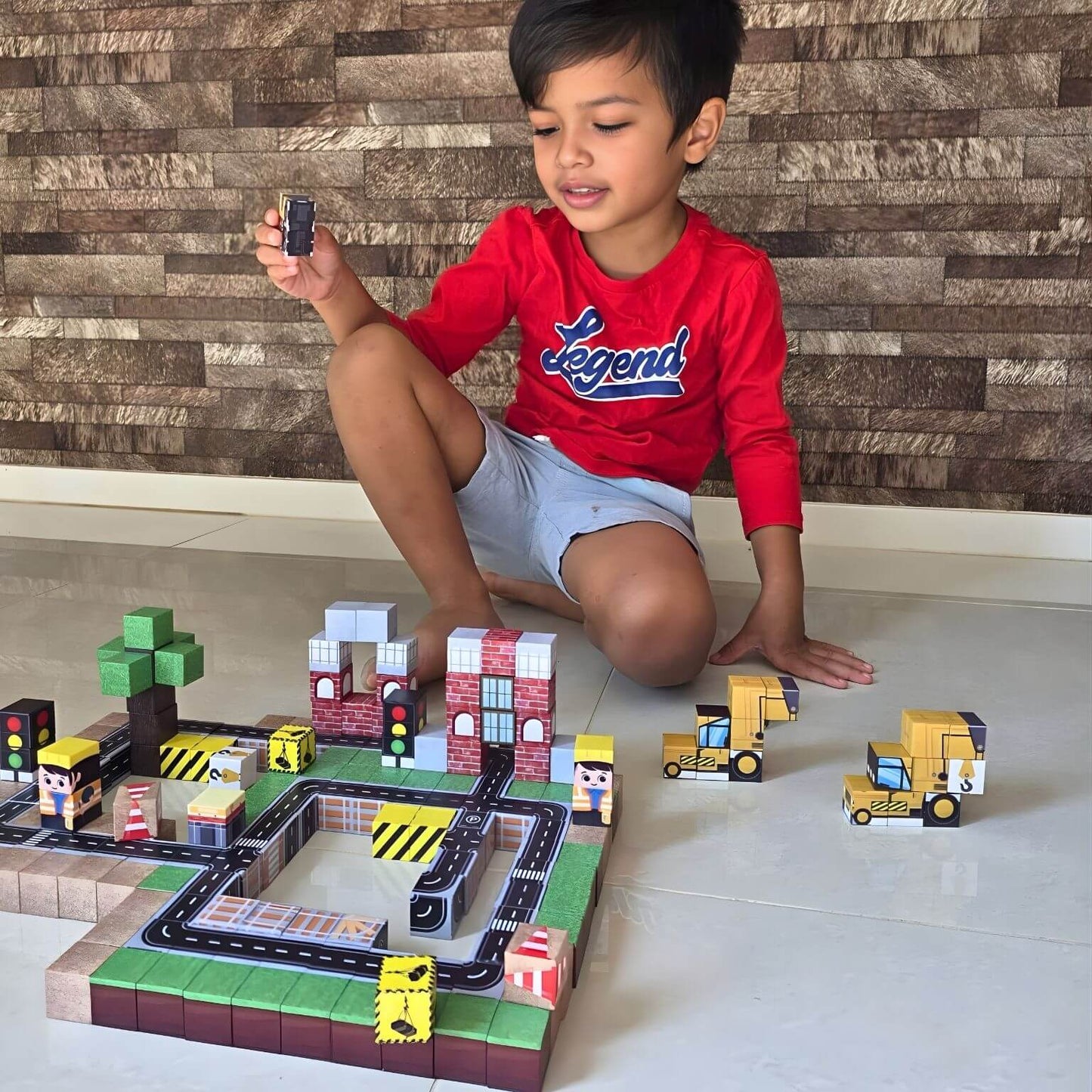 Construction World 100 PCS Magnetic Cubes