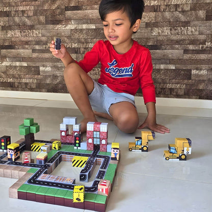 Construction World 100 PCS Magnetic Cubes