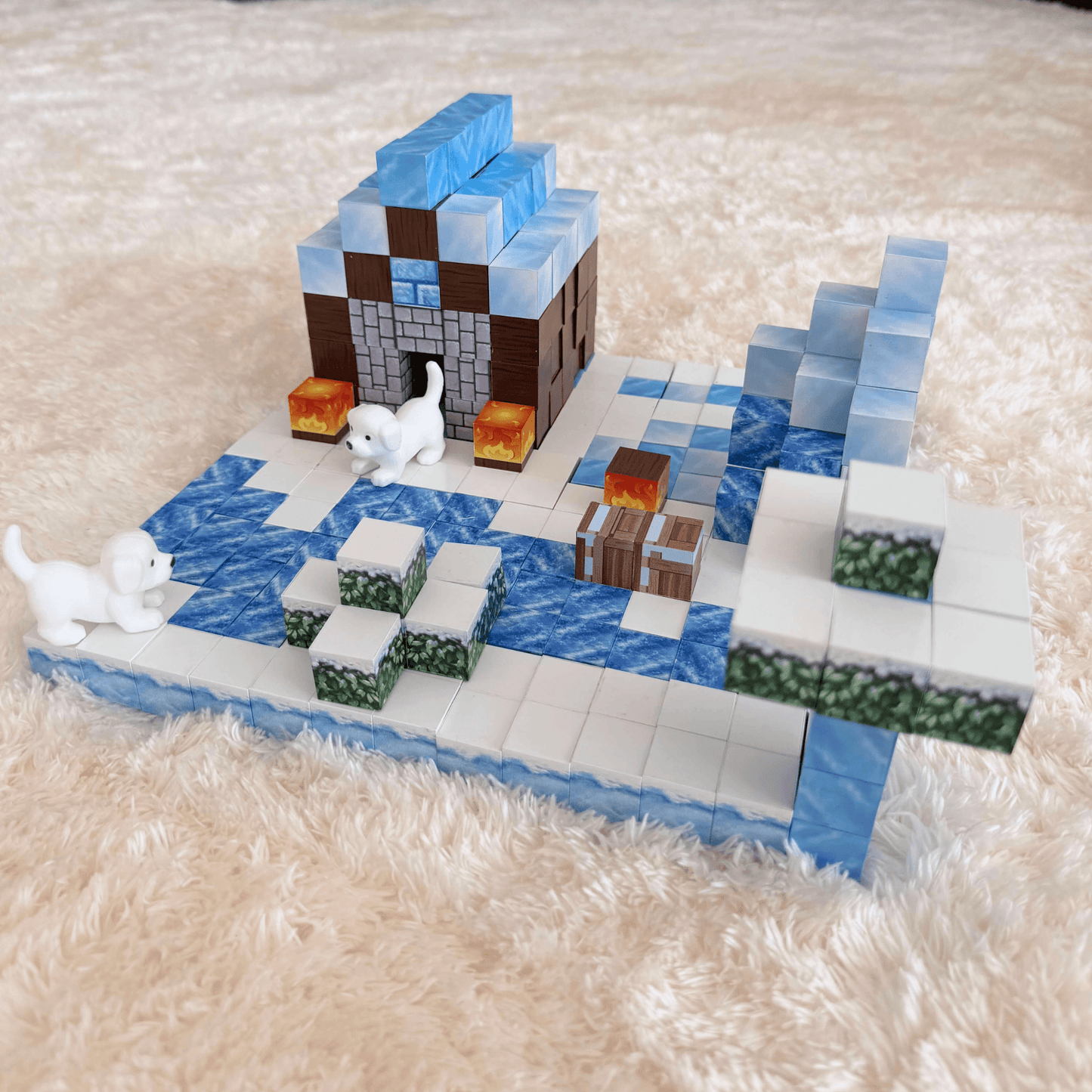 Snow World 300 PCS Magnetic Cubes