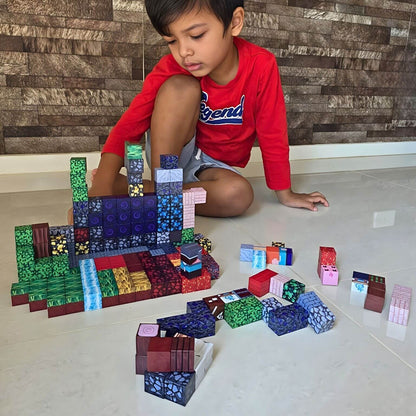 Pixel World 200 PCS Magnetic Cubes