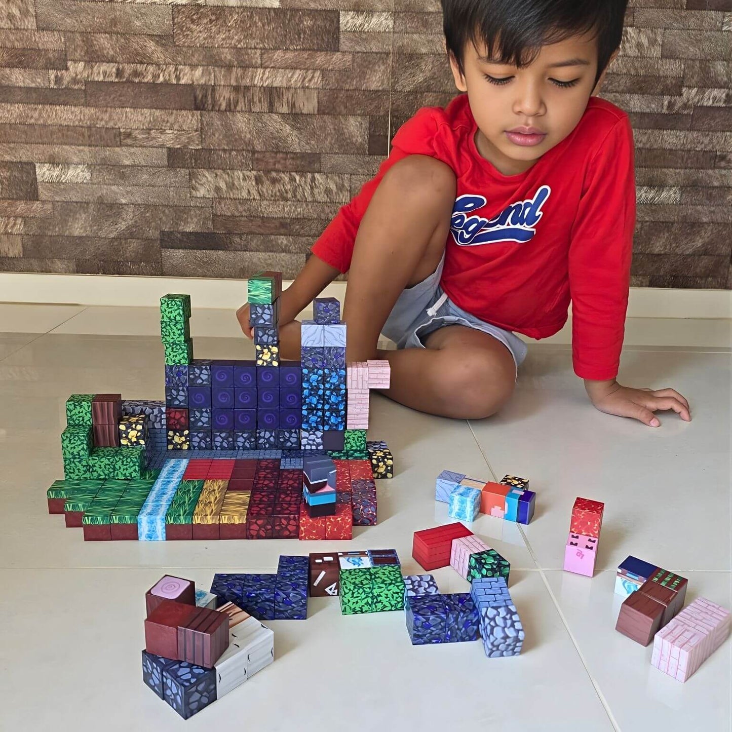 Pixel World 200 PCS Magnetic Cubes