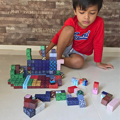Pixel World 200 PCS Magnetic Cubes