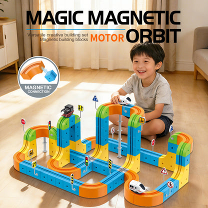 Magnetic Anti-Gravity Train Set