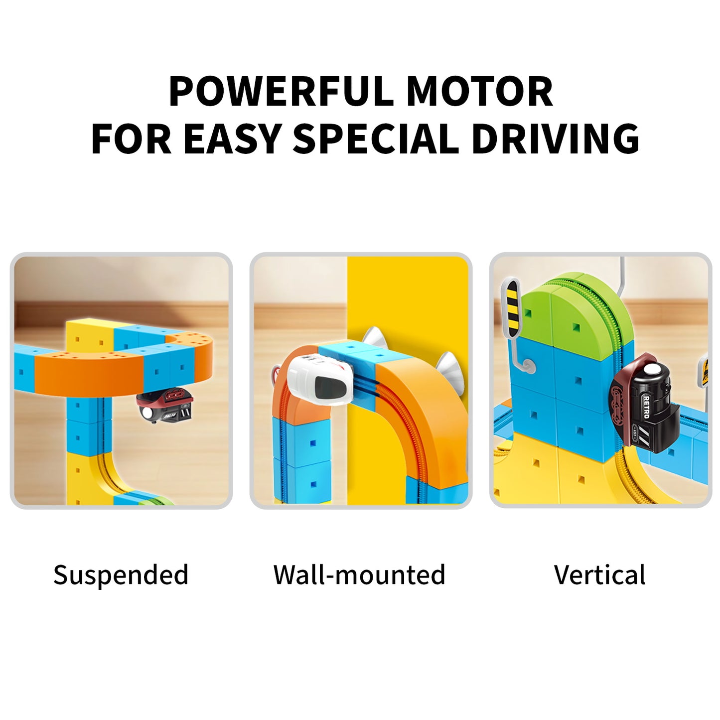 Magnetic Anti-Gravity Train Set