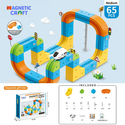 Magnetic Anti-Gravity Train Set