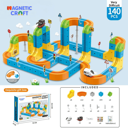Magnetic Anti-Gravity Train Set