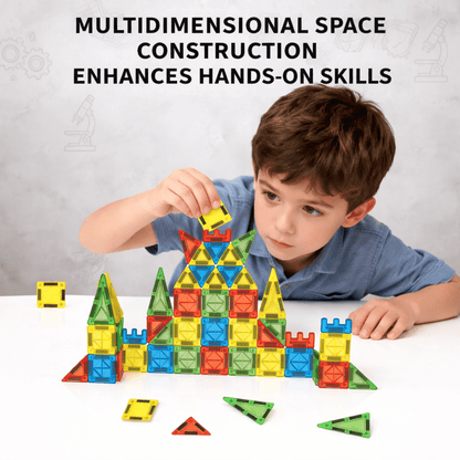 Mini Magnetic Tiles 60 PCS
