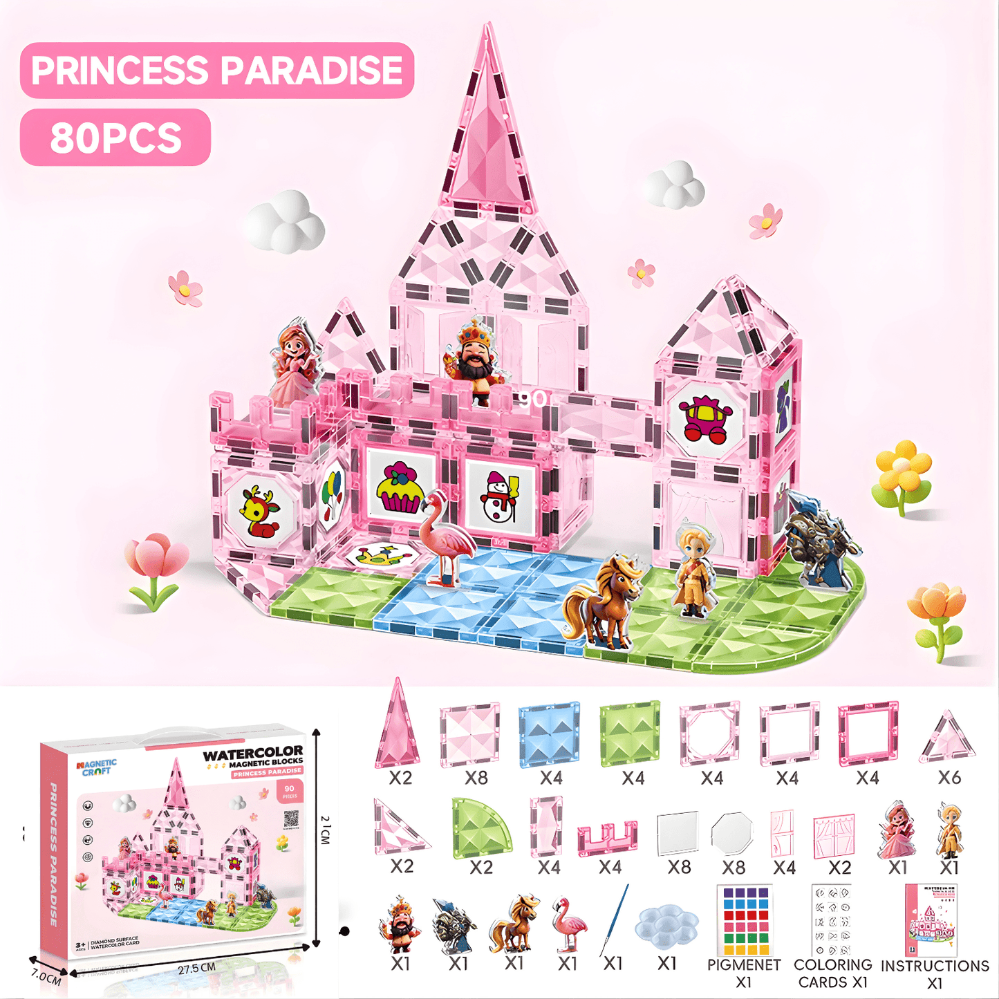 80 pieces