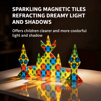 Mini Magnetic Tiles 60 PCS