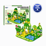 Dinosaur Watercolour Magnetic Tiles