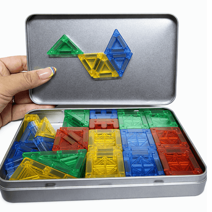 Mini Magnetic Tiles 60 PCS