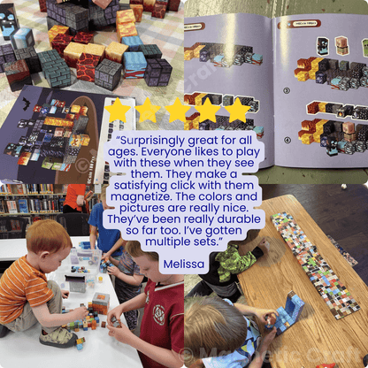 Pixel World Magma Edition 100 PCS Magnetic Cubes