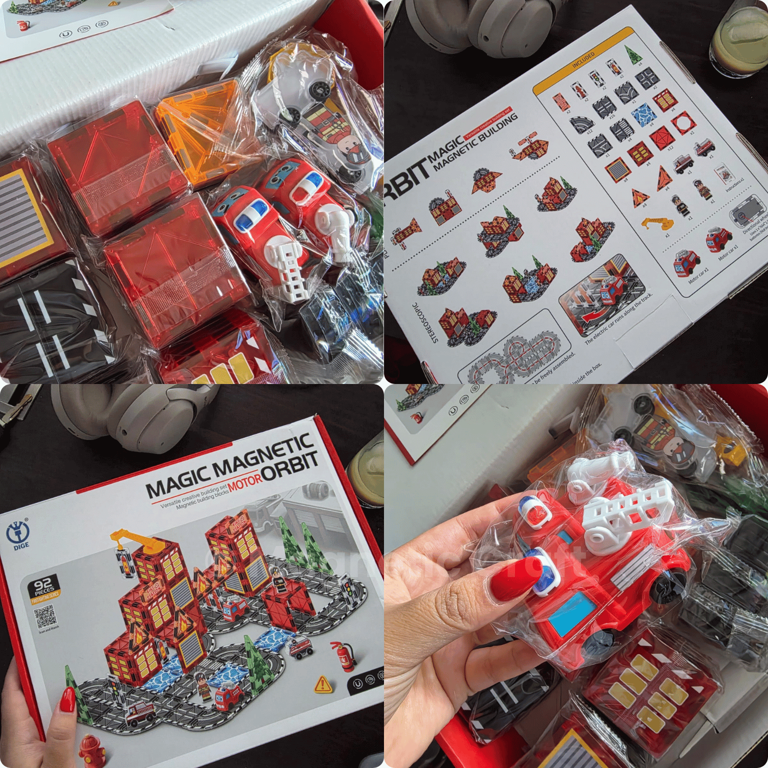 92 pieces