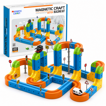 Magnetic Anti-Gravity Train Set