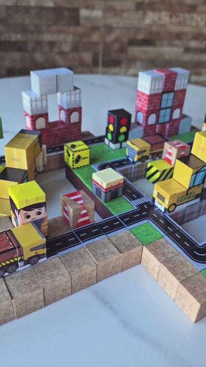 Construction World 100 PCS Magnetic Cubes